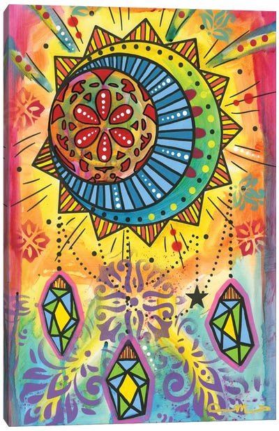 Cosmic Balance VI Canvas Art Print - Dreamcatchers