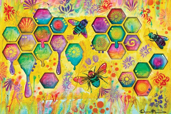 Bees: Dance Of The Honeybees by Dean Russo