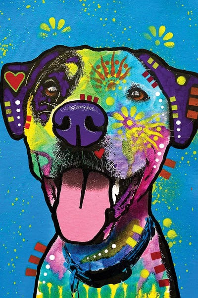 Delux by Dean Russo framed canvas print