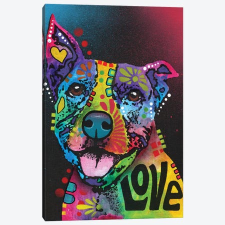 I have Many Kisses For You Canvas Print #DRO1130} by Dean Russo Canvas Wall Art