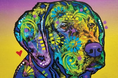 I Love You But I'm Bored by Dean Russo framed canvas print