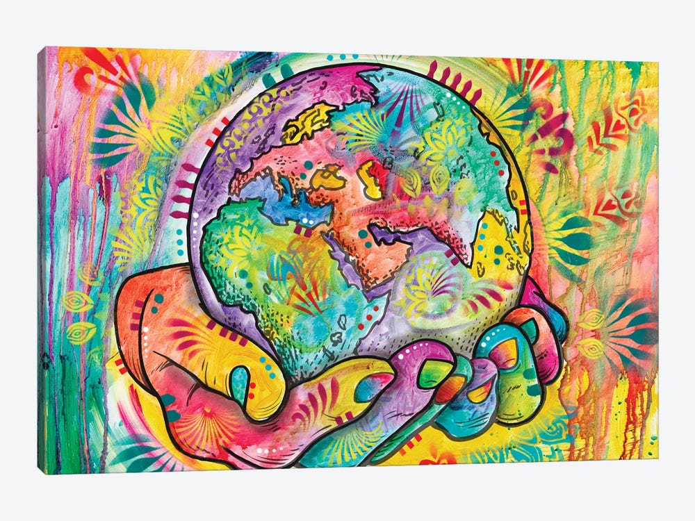 I've Got The Whole World by Dean Russo 1-piece Art Print