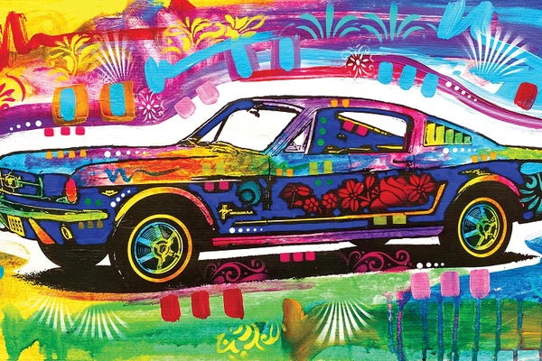 Giclee Features: Mustang by Dean Russo