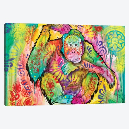 Orangutan Canvas Print #DRO1146} by Dean Russo Canvas Art