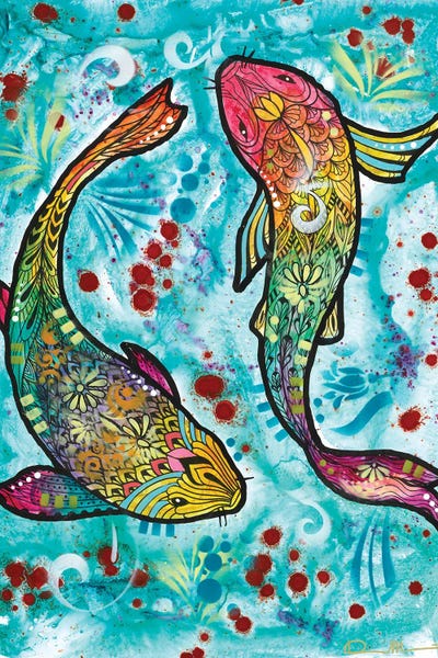 Pisces: Pisces Fish by Dean Russo