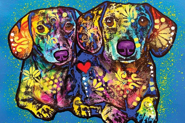 Hearts: Rtwo Doxies by Dean Russo
