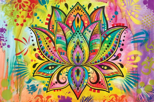 Giclee Features: Spiritual Lotus by Dean Russo