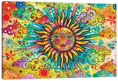 Sun II Canvas Art Print - Dean Russo