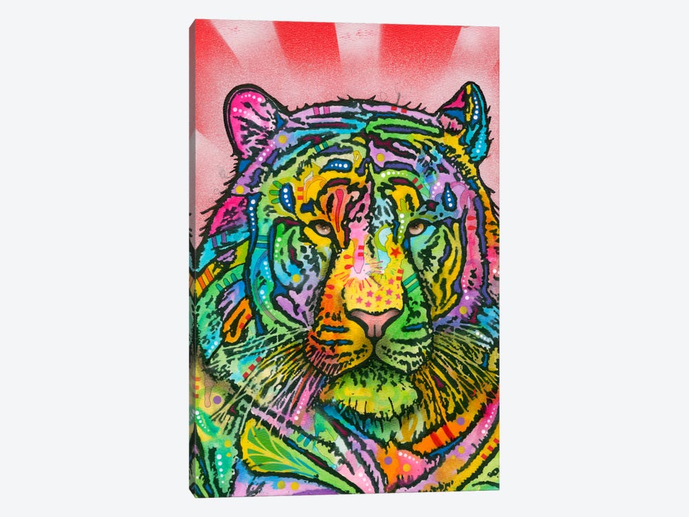 Tiger by Dean Russo 1-piece Canvas Wall Art