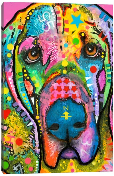 Bloodhound Canvas Art Print - Basset Hound Art