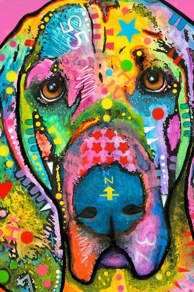 Basset Hounds: Bloodhound by Dean Russo