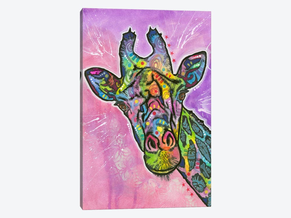 Giraffe by Dean Russo 1-piece Canvas Wall Art