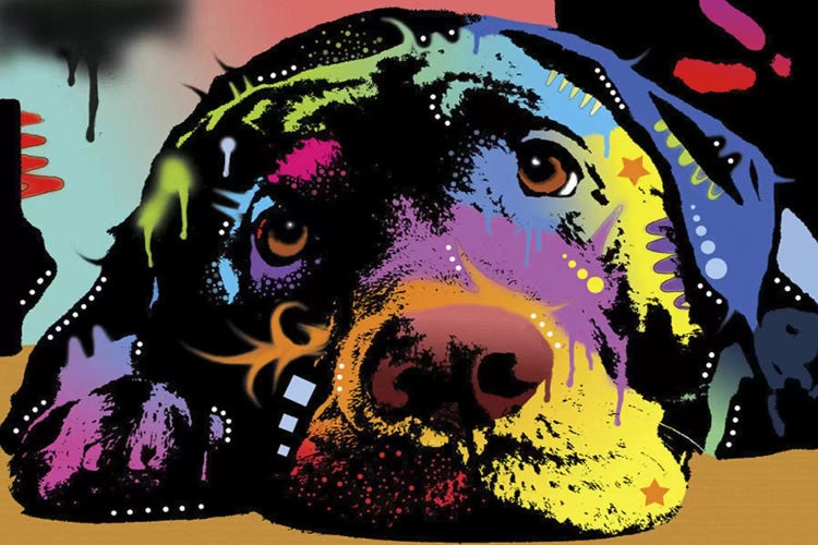 Lying Lab by Dean Russo wall art