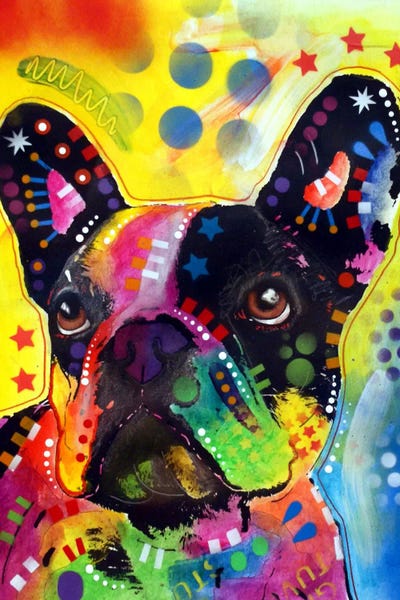 French Bulldog II by Dean Russo canvas print