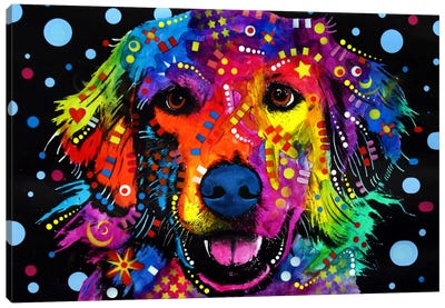 Golden Retriever Canvas Art Print - Dog Art