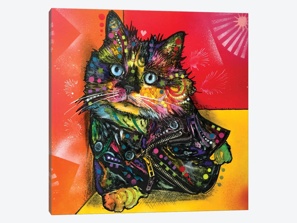 Albert The Baby Cat by Dean Russo 1-piece Canvas Art Print