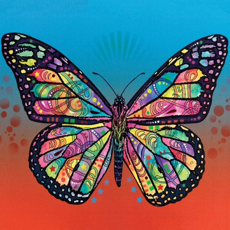The Butterfly Canvas Artwork by Dean Russo | iCanvas