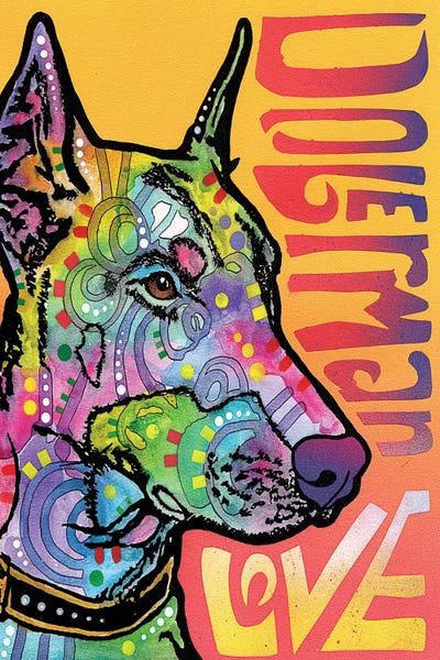 Dean Russo: Doberman Love by Dean Russo