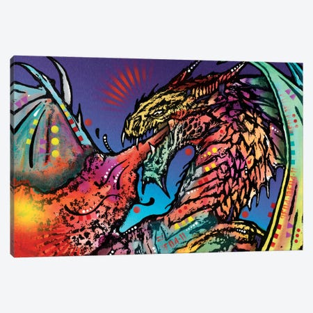 Dragon Canvas Print #DRO261} by Dean Russo Canvas Print