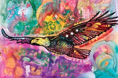 Eagle by Dean Russo framed wall art