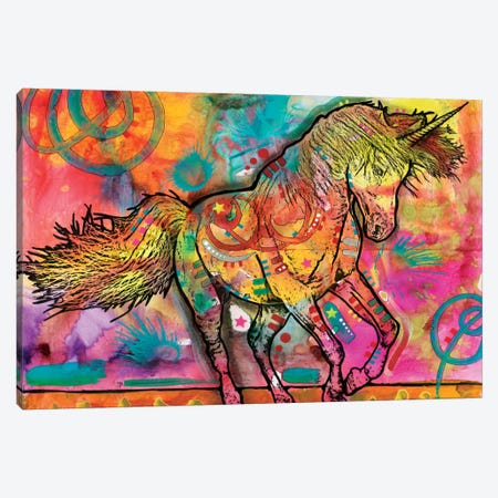Unicorn Canvas Print #DRO268} by Dean Russo Canvas Print