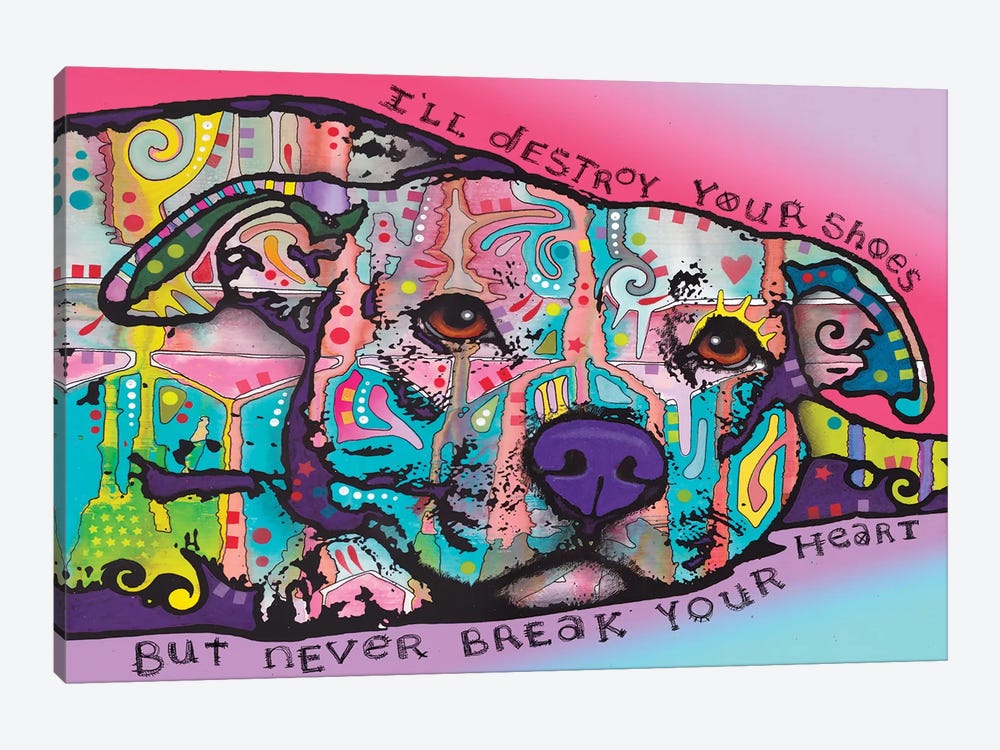 Never Break Your Heart by Dean Russo 1-piece Canvas Art Print