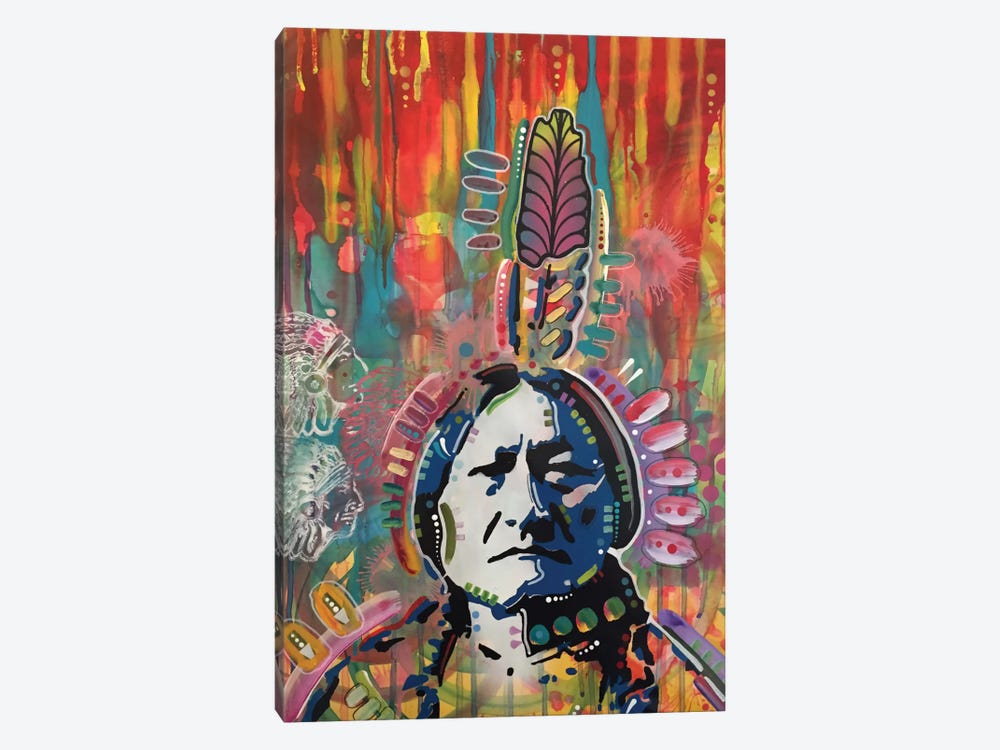 Sitting Bull I by Dean Russo 1-piece Canvas Art Print