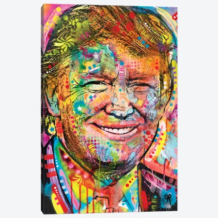 Trump Canvas Print #DRO308} by Dean Russo Canvas Artwork