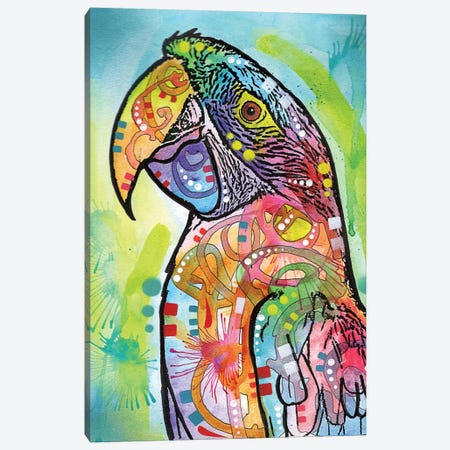 Macaw Canvas Print #DRO322} by Dean Russo Canvas Wall Art