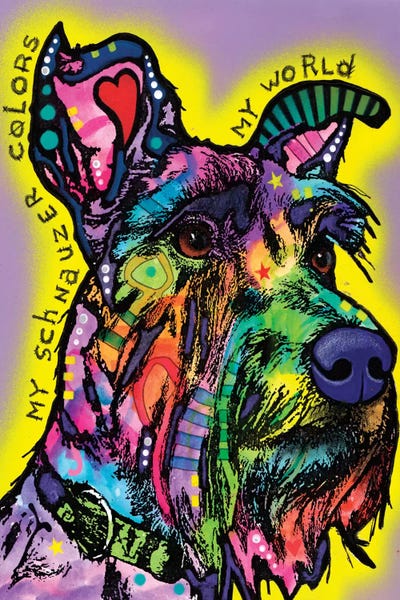 Schnauzers: My Schnauzer by Dean Russo