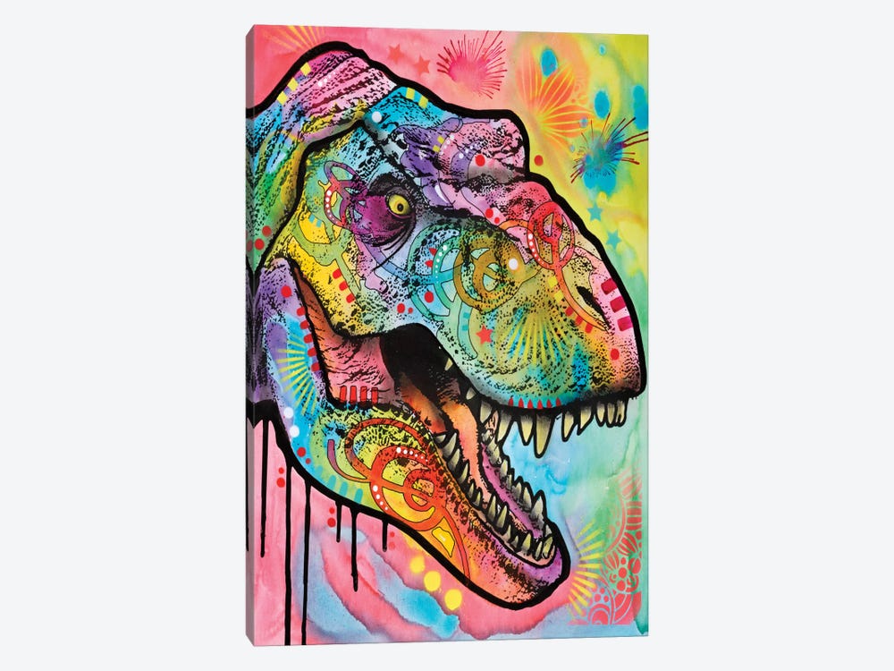 T-Rex I by Dean Russo 1-piece Canvas Wall Art