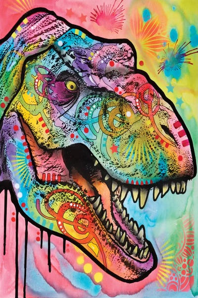 Prehistoric Animals: T-Rex I by Dean Russo