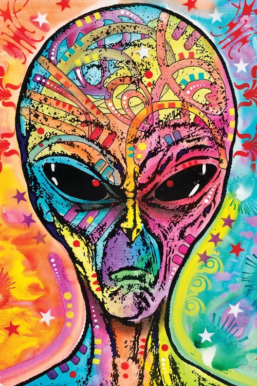 Alien - Far Out by Dean Russo wall art