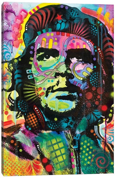 Che Guevara Canvas Art Print - Political & Historical Figure Art