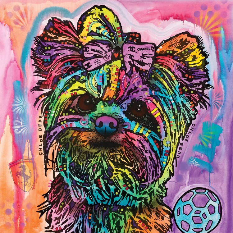 Chloe Bear by Dean Russo wall art
