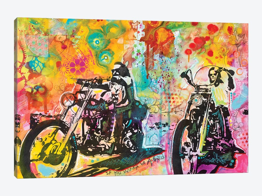 Easy Rider by Dean Russo 1-piece Canvas Wall Art