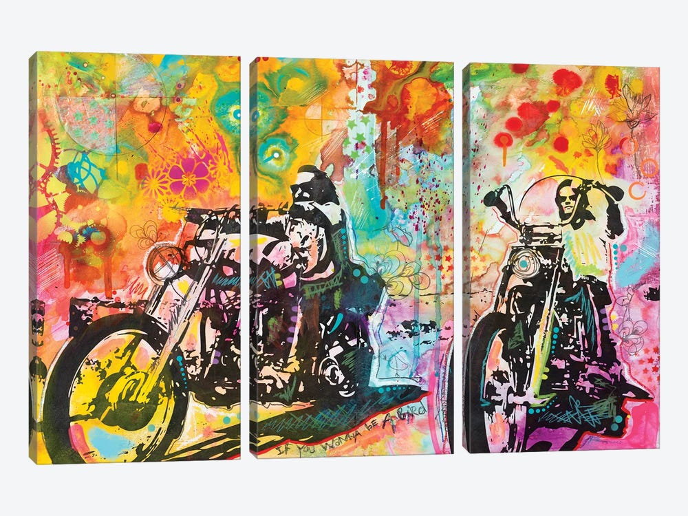 Easy Rider by Dean Russo 3-piece Canvas Artwork