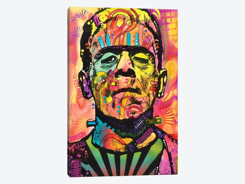 Frankenstein by Dean Russo 1-piece Canvas Art