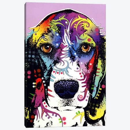 4 Beagles Canvas Print #DRO3} by Dean Russo Canvas Print