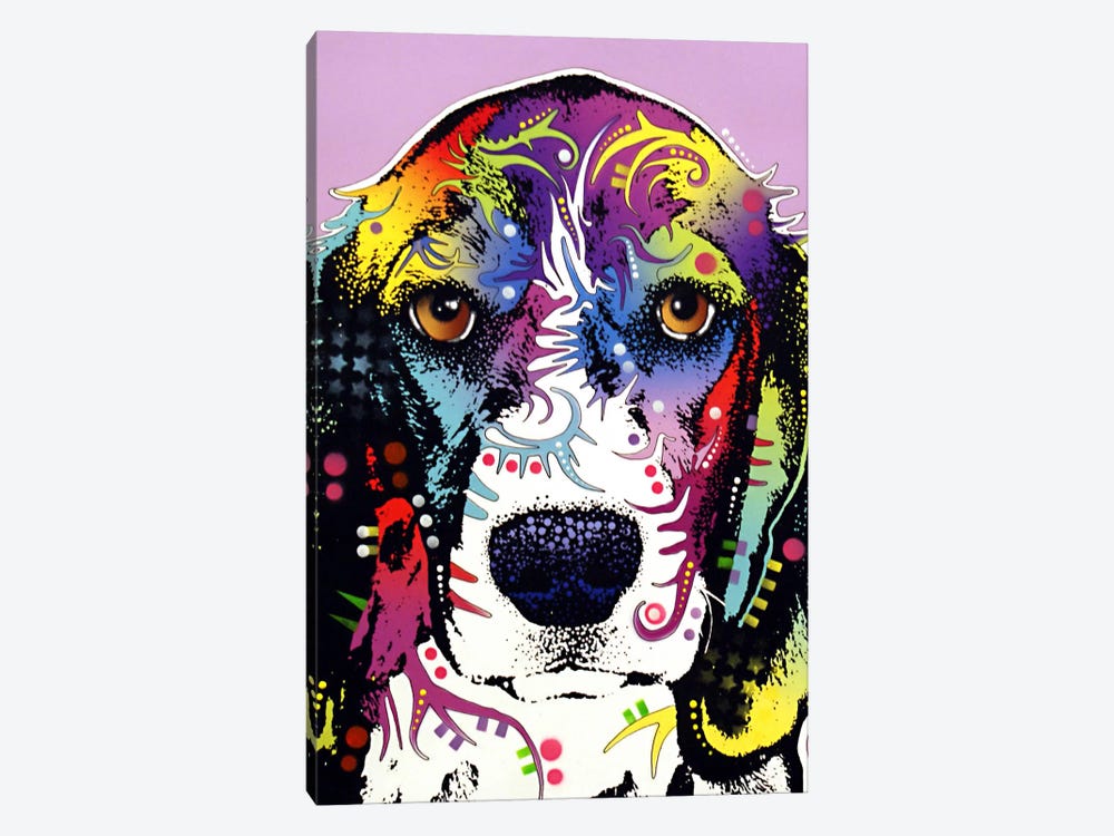4 Beagles by Dean Russo 1-piece Art Print