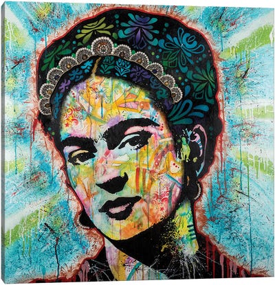 Frida Canvas Art Print - Women's Empowerment Art