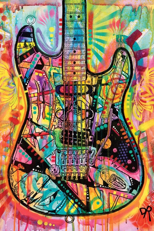 Guitar by Dean Russo wall art