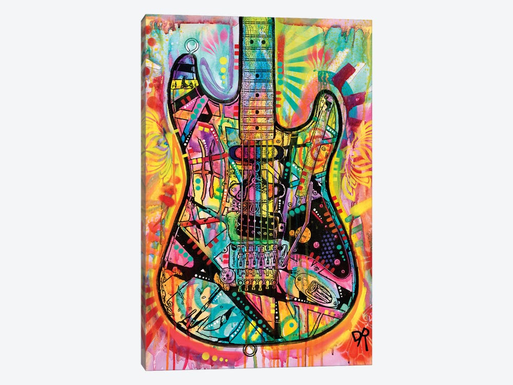 Guitar by Dean Russo 1-piece Art Print
