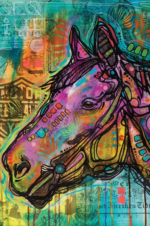 Horsepower by Dean Russo wall art