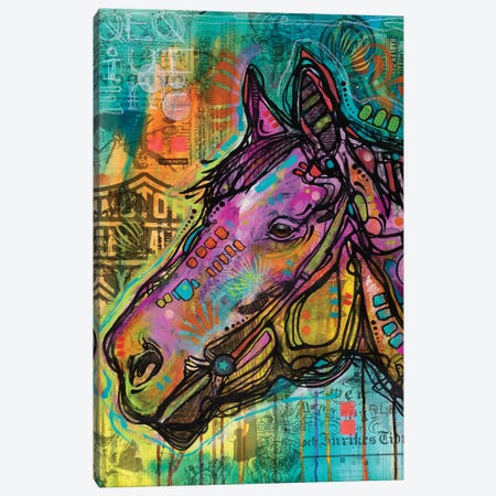 Horsepower Canvas Print #DRO421} by Dean Russo Canvas Art Print