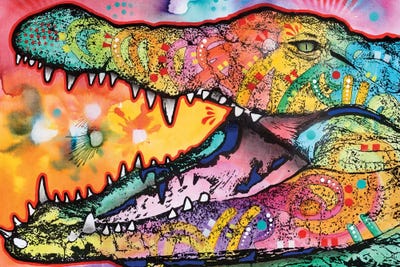 In Awhile Crocodile I by Dean Russo acrylic art print
