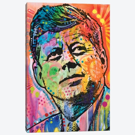 JFK Canvas Print #DRO429} by Dean Russo Canvas Print