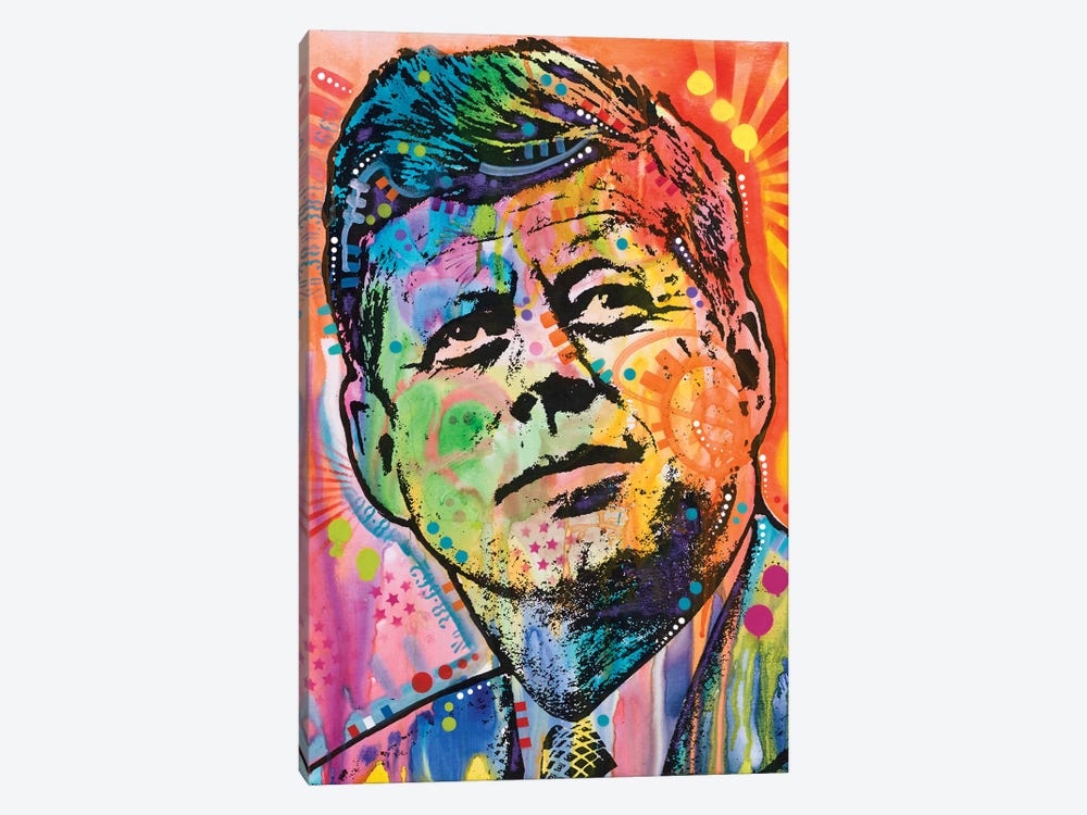JFK by Dean Russo 1-piece Canvas Art Print