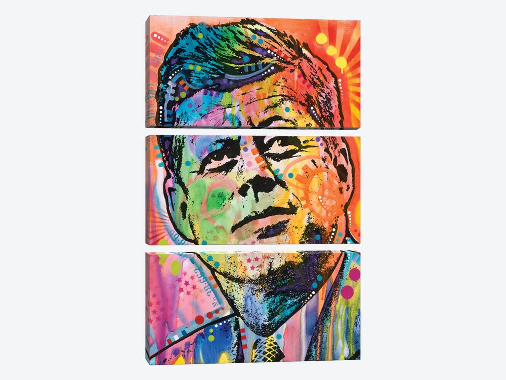 JFK by Dean Russo 3-piece Art Print