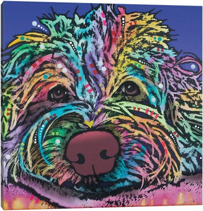 La Lou Canvas Art Print - Pet Industry